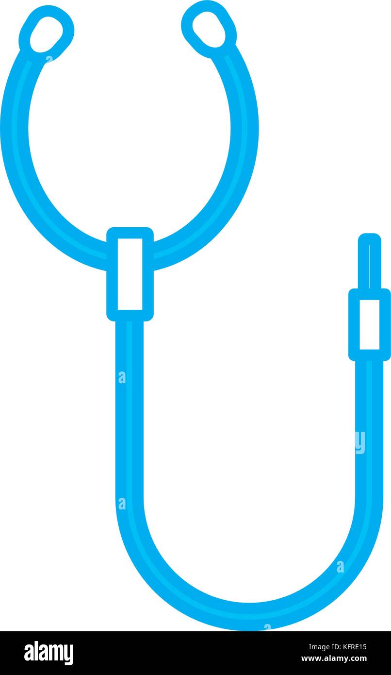 Stethoscope medical tool Stock Vector Image & Art - Alamy