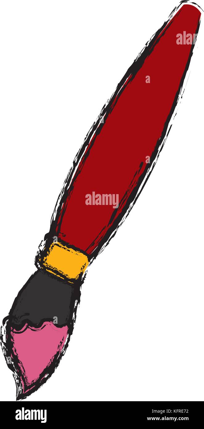 Paint brush art Stock Vector Image & Art - Alamy