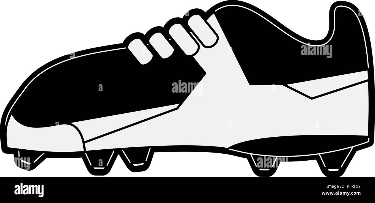 cleats football soccer shoe icon image Stock Vector Image & Art Alamy