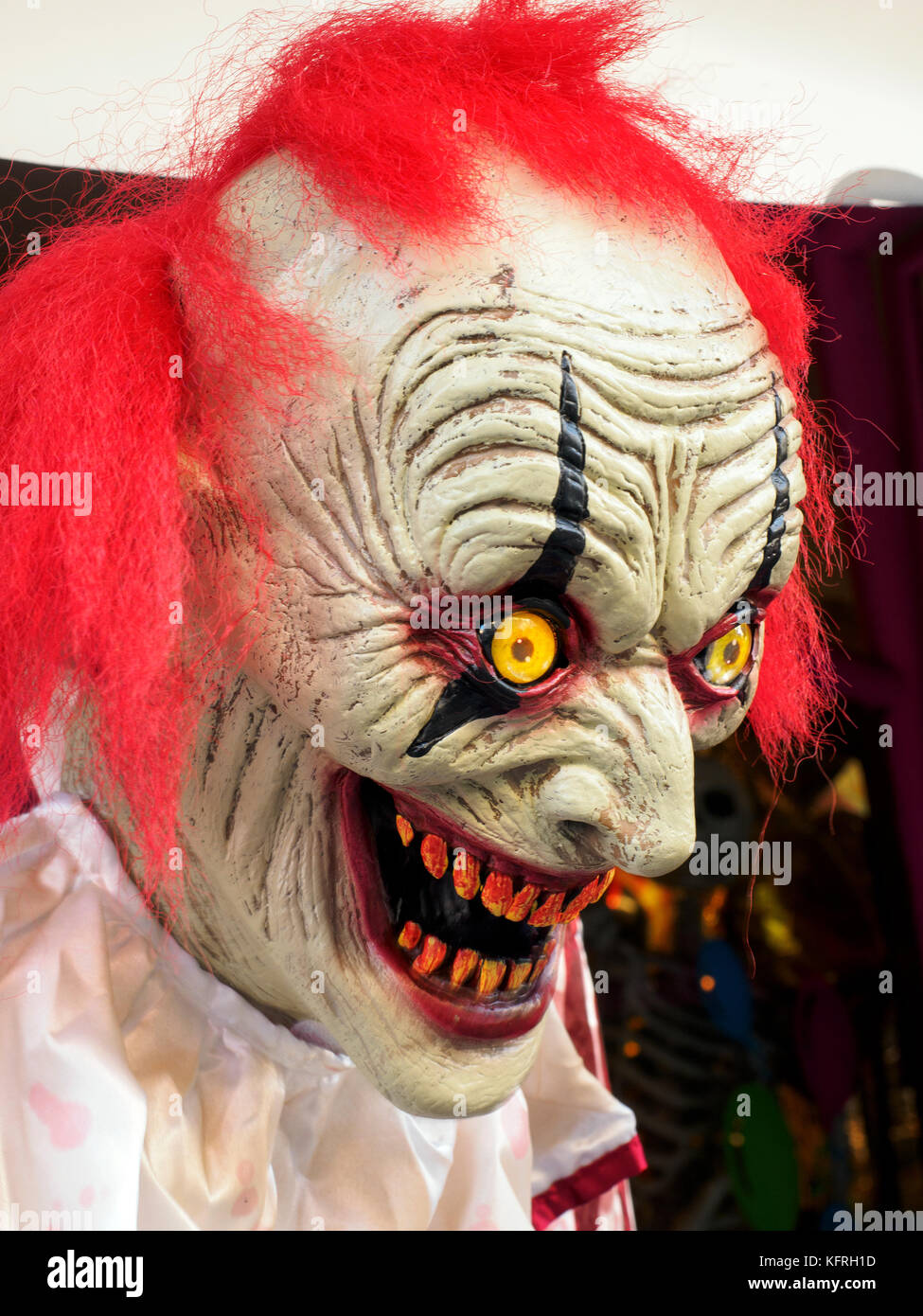 Halloween mask - London, England Stock Photo