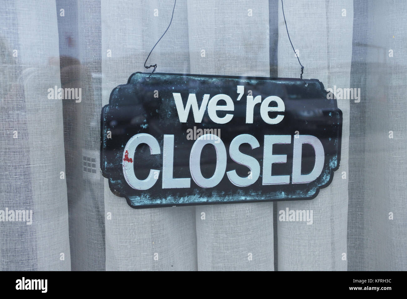 Closed Sign - John Gollop Stock Photo - Alamy