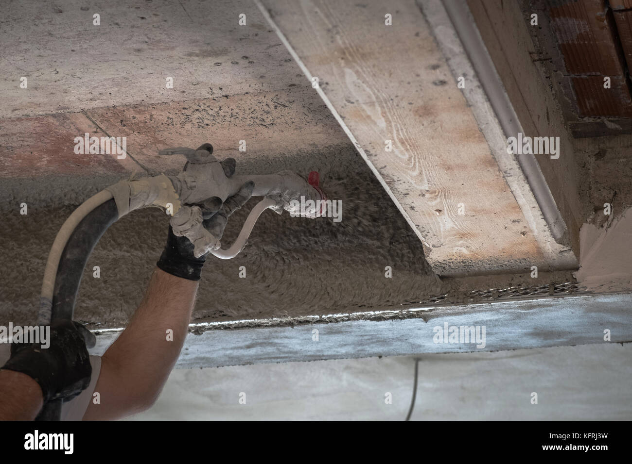 Plastering Ceiling Stock Photos Plastering Ceiling Stock Images