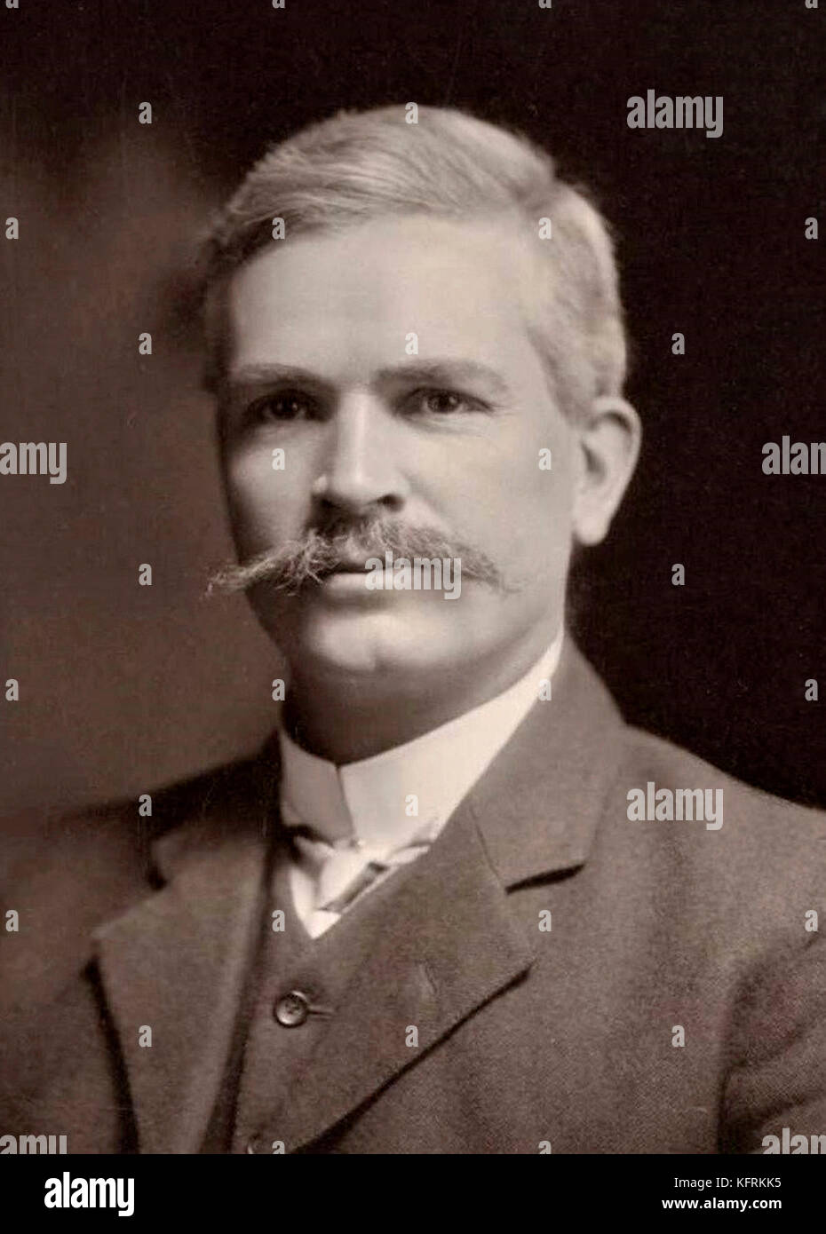 Andrew Fisher, Australian politician who served three separate terms as Prime Minister of Australia Stock Photo