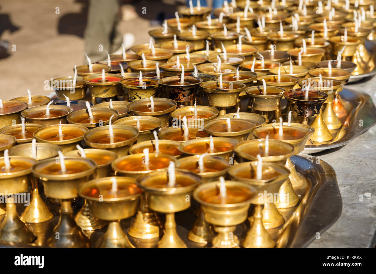 Butter Candles for Sale Stock Photo Alamy