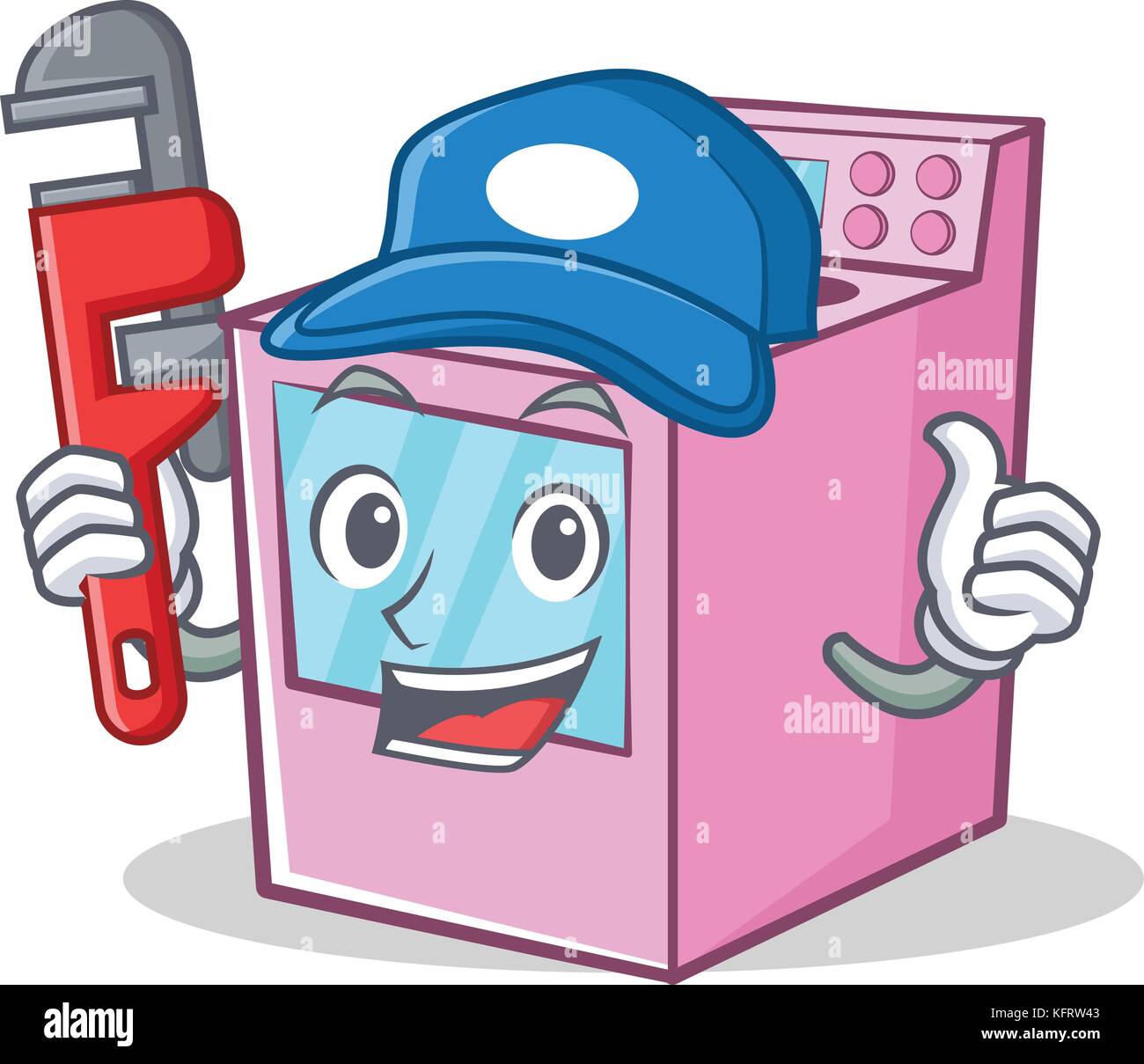 Plumber gas stove character cartoon Stock Vector Image & Art Alamy