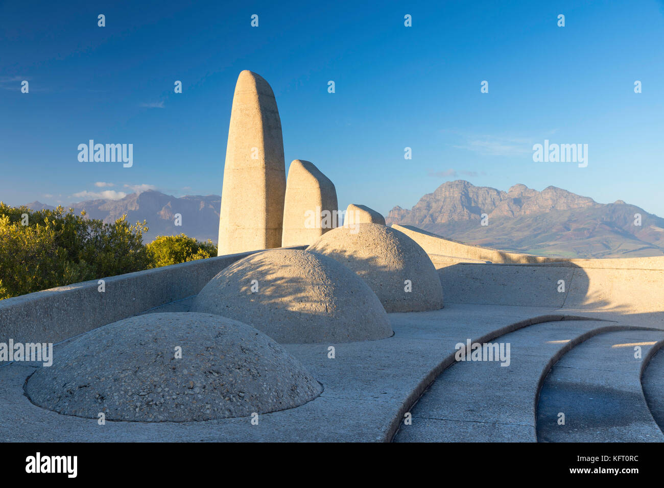 Afrikaans Language Monument, Paarl, Western Cape, South Africa Stock Photo