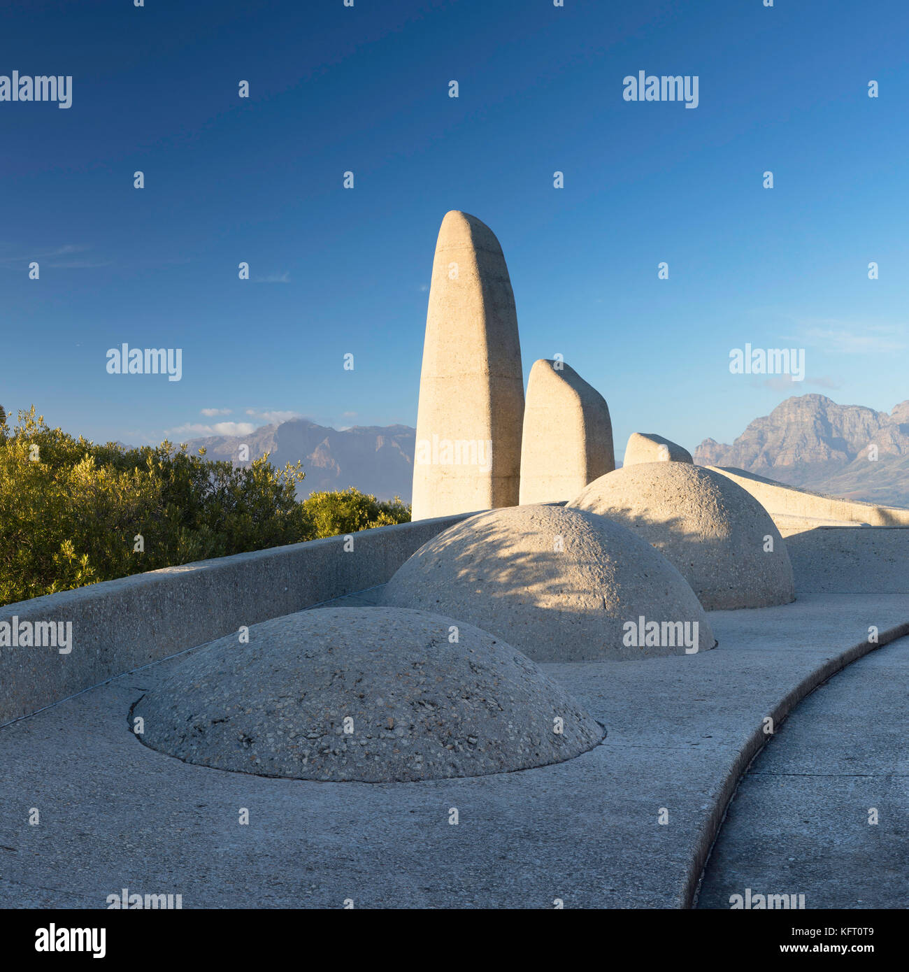 Afrikaans Language Monument, Paarl, Western Cape, South Africa Stock Photo