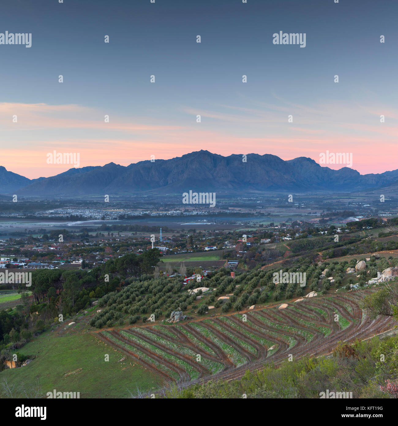 Paarl valley vineyard hires stock photography and images Alamy