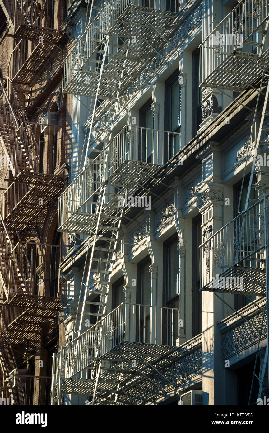 Fire Escape New York High Resolution Stock Photography and Images Alamy