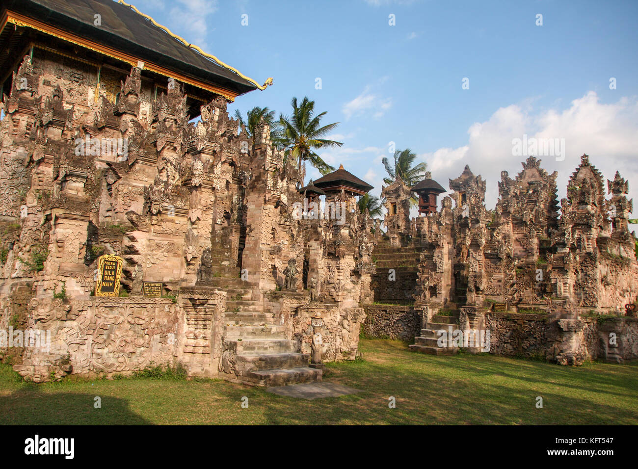 Indonesian temple - Bali - Indonesia Stock Photo