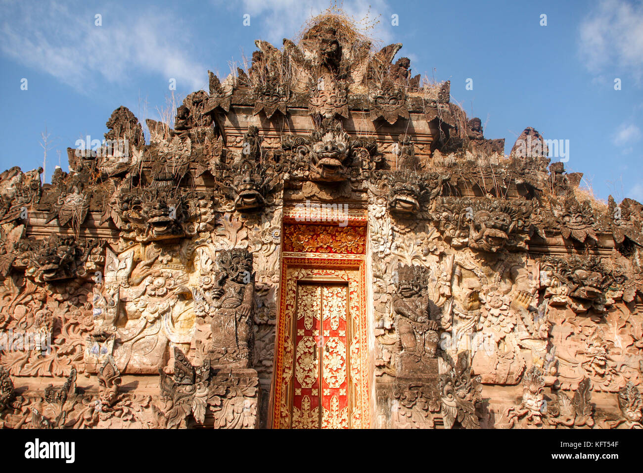 Indonesian temple - Bali - Indonesia Stock Photo