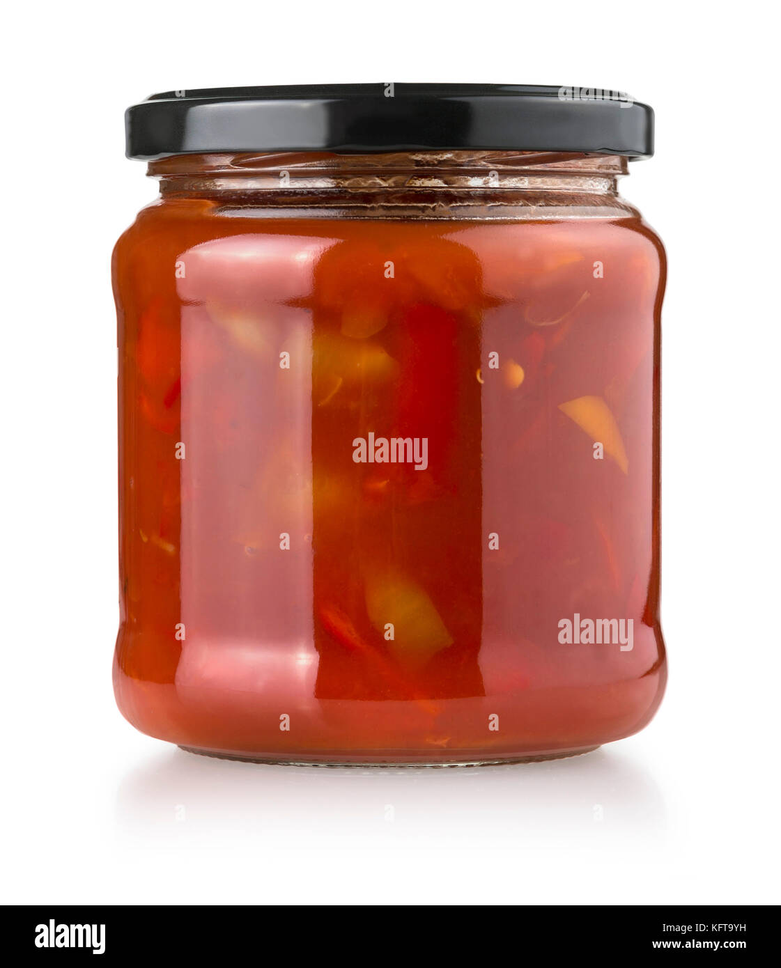 barbecue sauces in glass bottles with clipping path Stock Photo Alamy