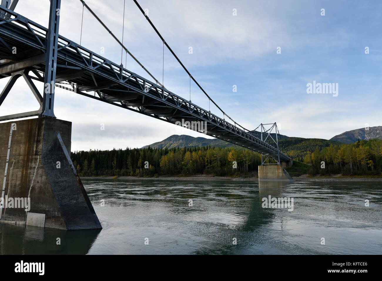 Lower liard river bridge hires stock photography and images Alamy