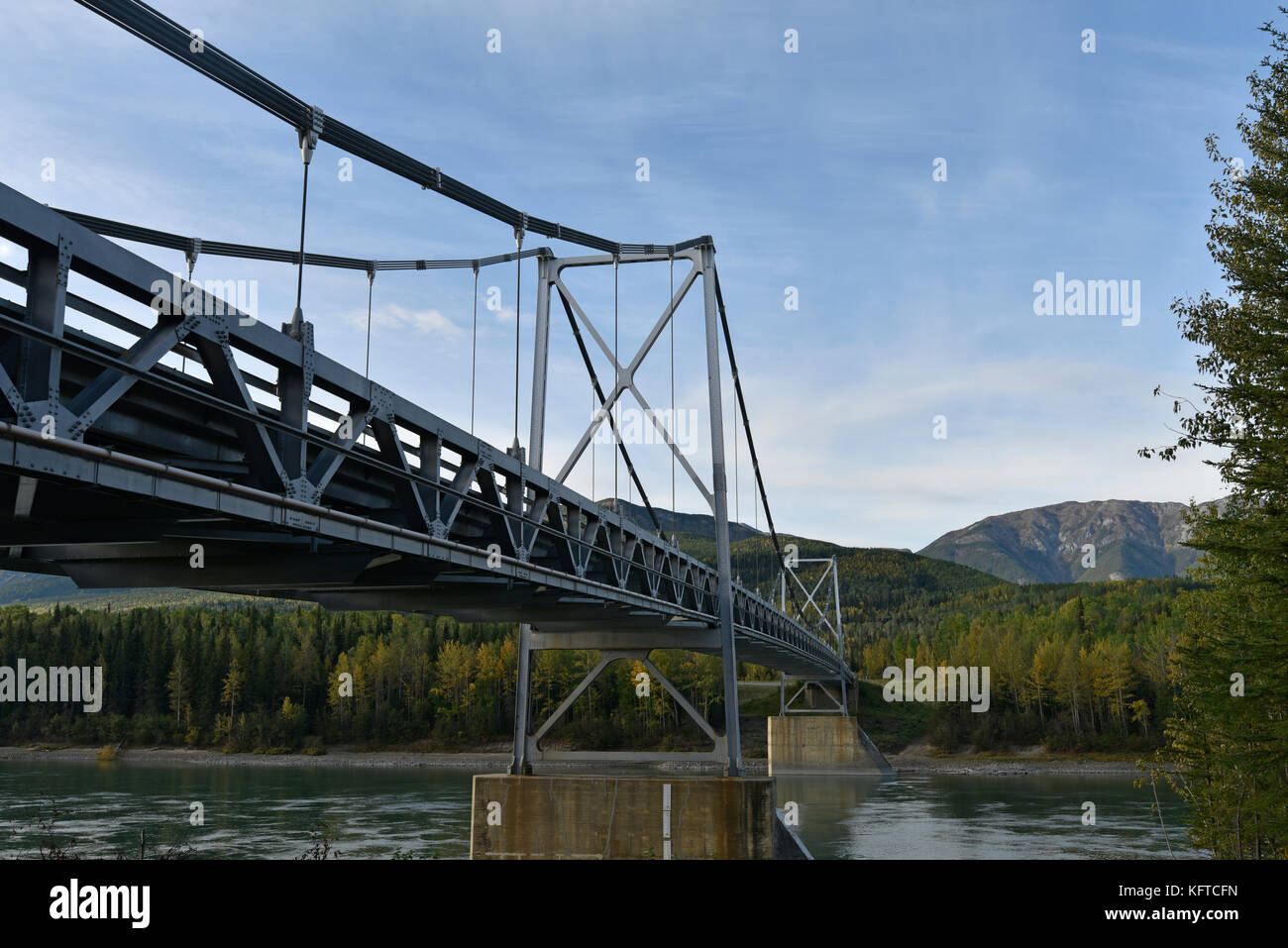 Liard River Bridge, British Columbia, Canada Stock Photo Alamy
