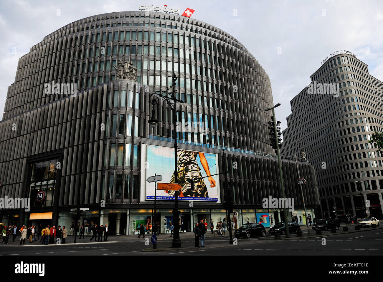 berlin, swissotel, AM KURFURSTENDAMM AUGSBURGER STRASSE 44, berlin, swissotel, hotel, business, commercial, ku'damm eck, AM KURFURSTENDAMM AUGSBURGER Stock Photo