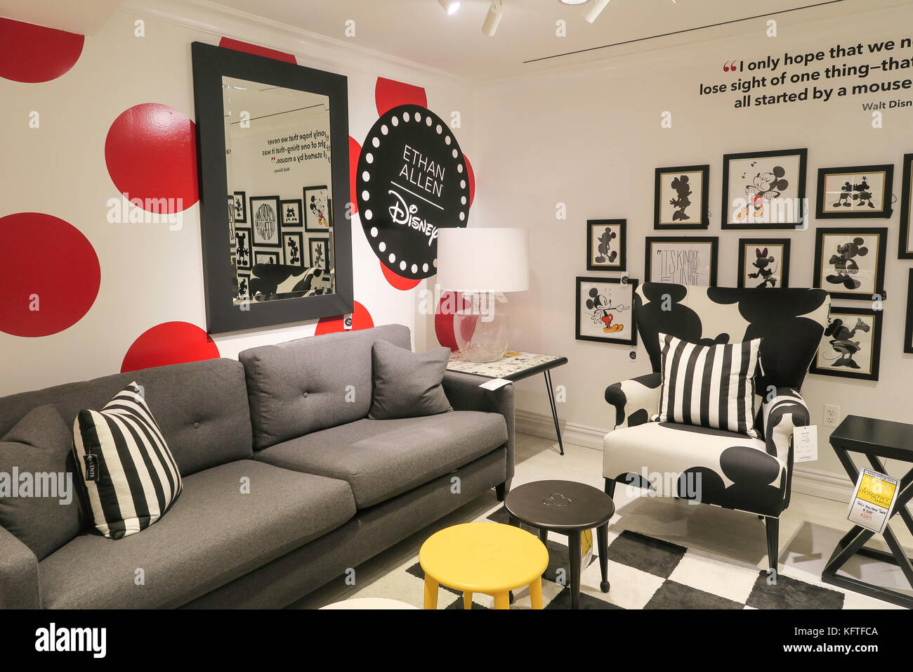 Ethan Allen Interiors Furniture Store, NYC, USA Stock Photo Alamy