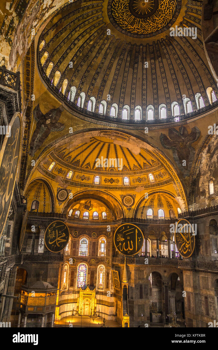 Hagia sophia interior details hi-res stock photography and images - Alamy