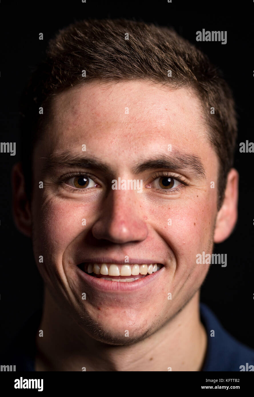 Team GB aerial skier Lloyd Wallace poses during the media day at The Snow Centre, Hemel Hempstead. PRESS ASSOCIATION Photo. Picture date: Tuesday October 31, 2017. Photo credit should read: Steven Paston/PA Wire Stock Photo