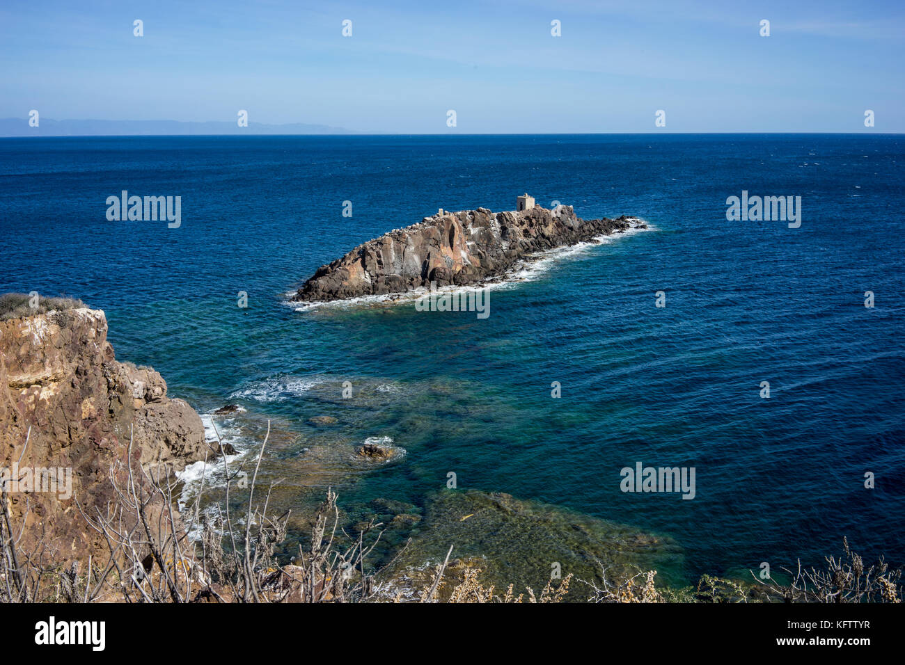 Mediterrenan Rocks rock formation in the mediterranean sea Stock Photo - Alamy