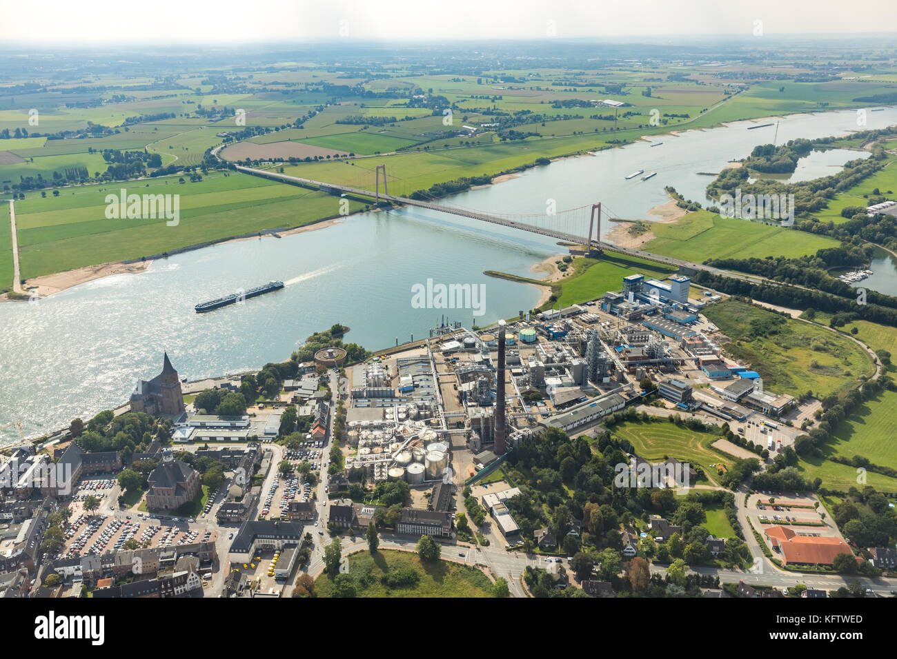 Chemical Plant Klk Emmerich Gmbh Emmerich Lower Rhine North