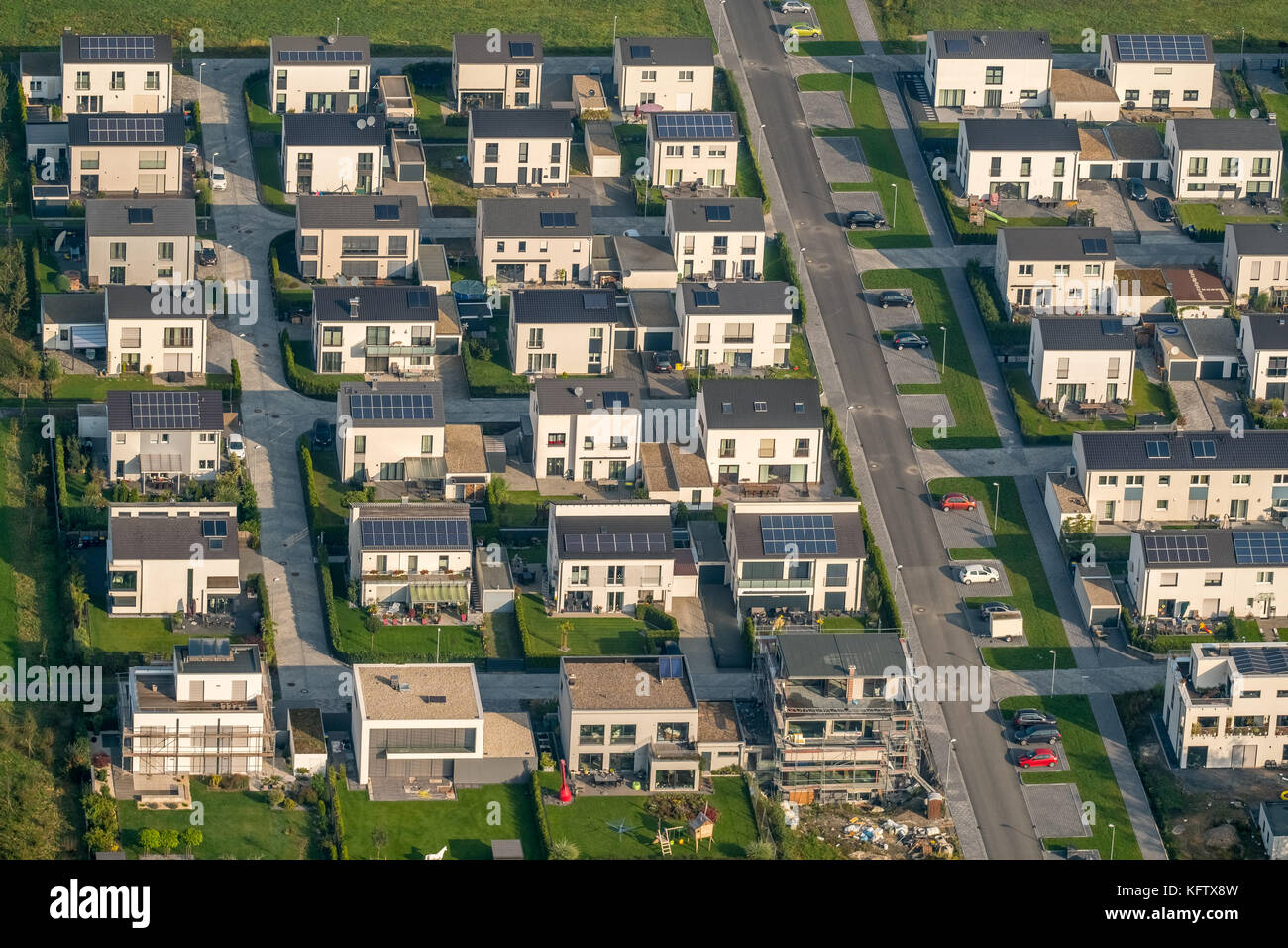 New settlement Count Bismarck, semidetached houses, residential property, Count Bismarck