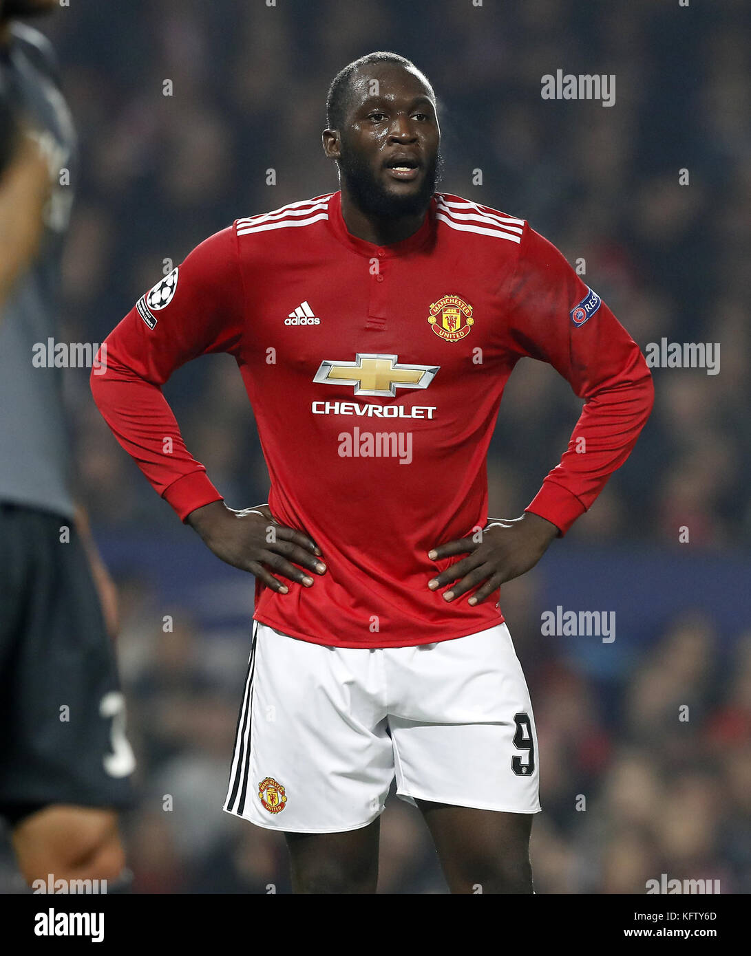 Manchester United's Romelu Lukaku during the UEFA Champions League