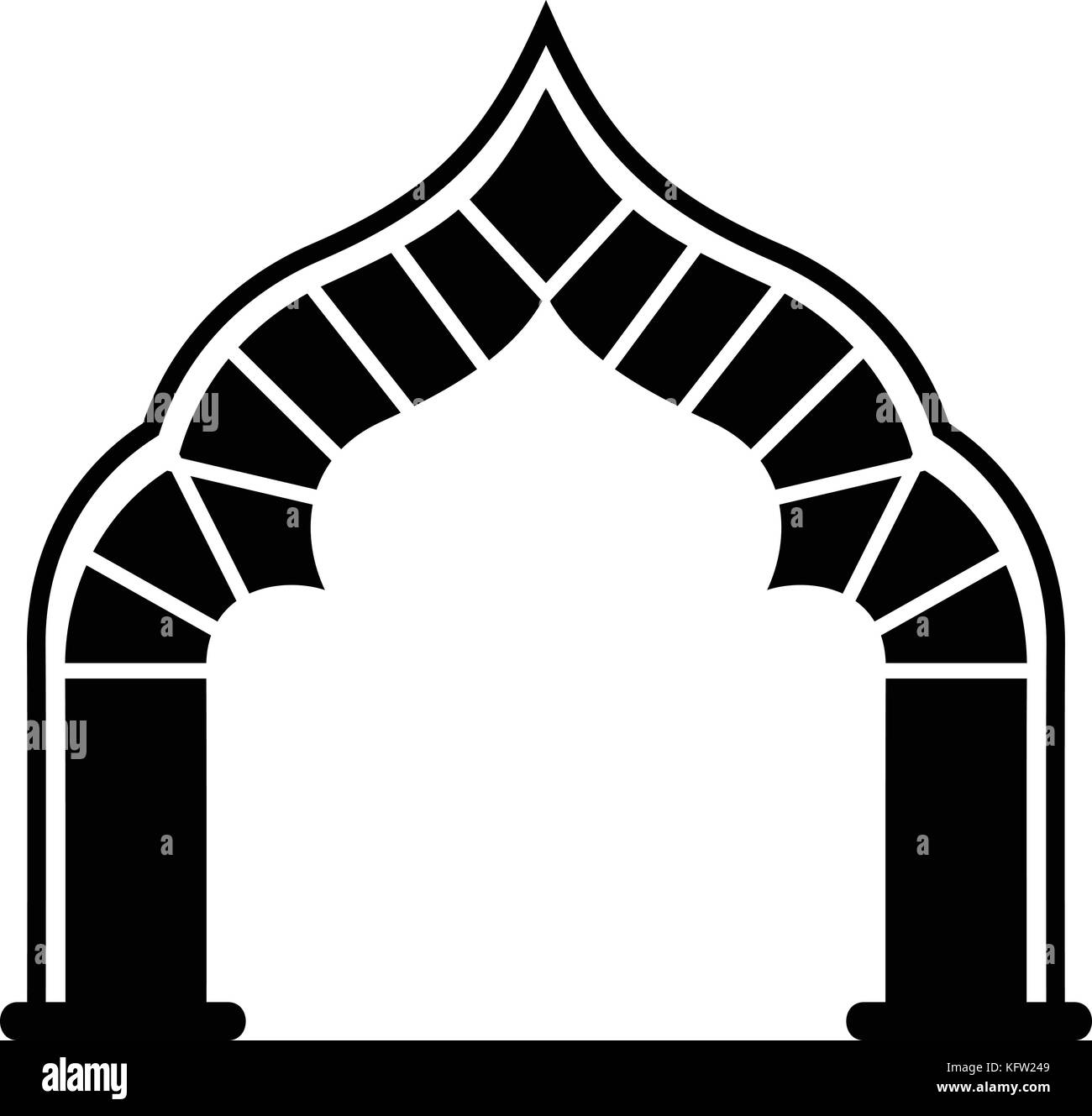 Arch icon, simple style Stock Vector Image & Art - Alamy