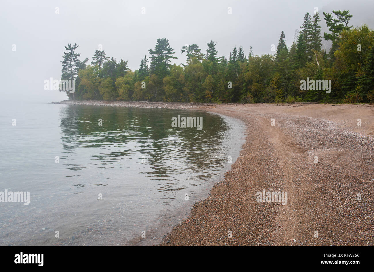 Shoreline, near Coldwater River, Lake Superior Provincial Park, Ontario