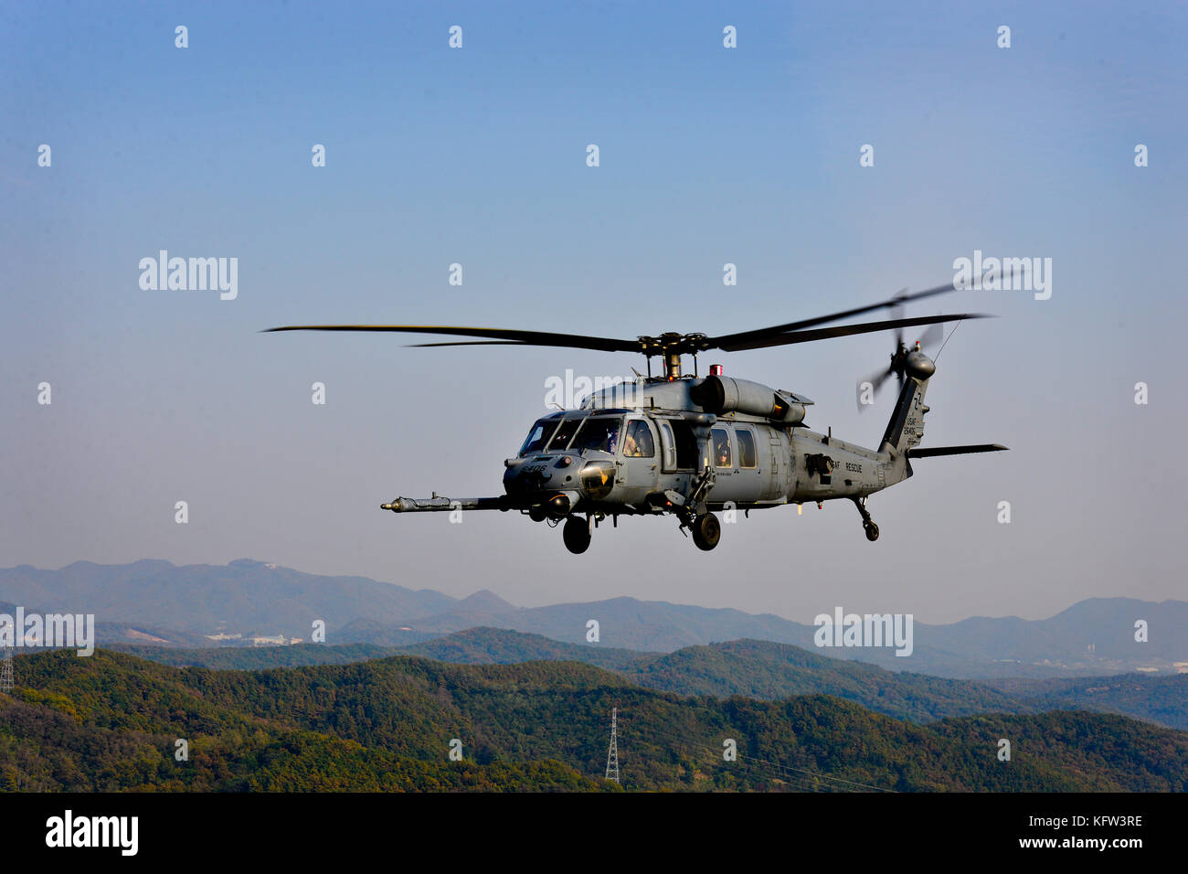 HH-60 Pave Hawk Helicopter Stock Photo