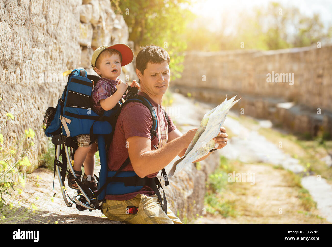 Dad baby backpack online