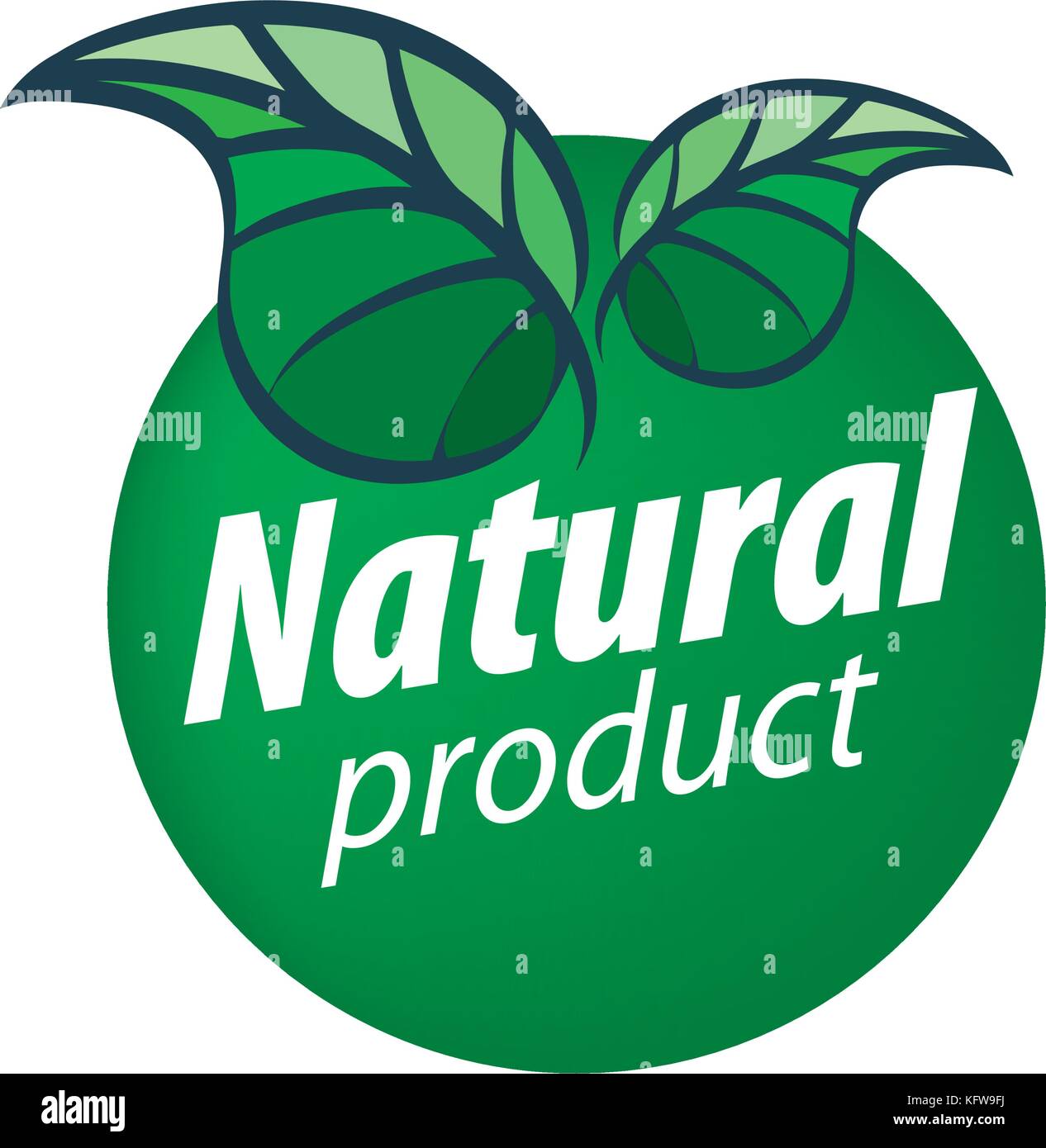 Natural Product Logo Stock Vector Image Art Alamy