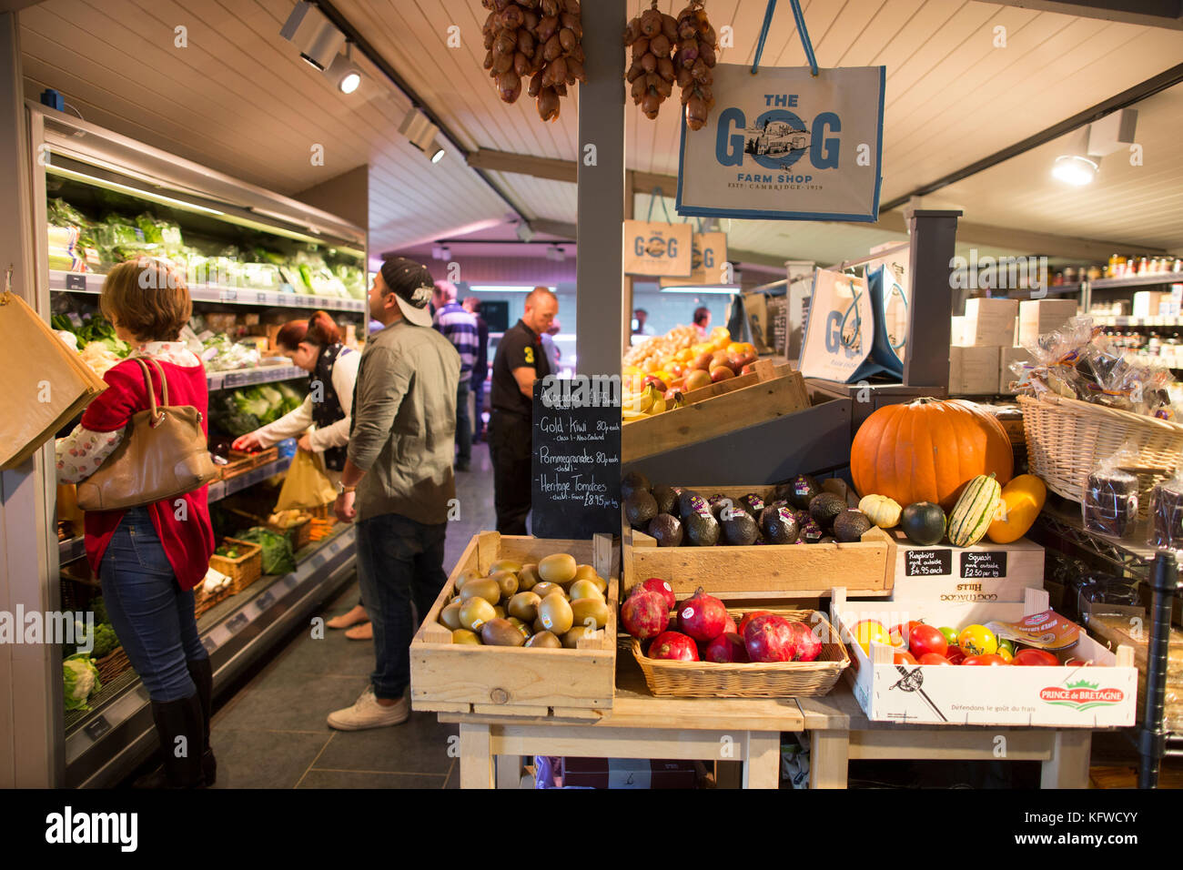 The Gog Magog Hills farm shop, familyowned farm shop, deli, café and