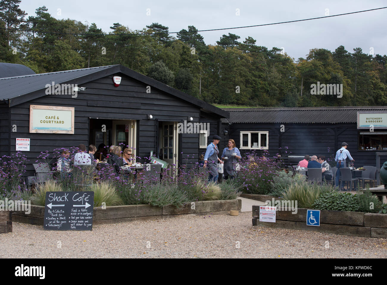 Award winning farm shop and cafe hires stock photography and images