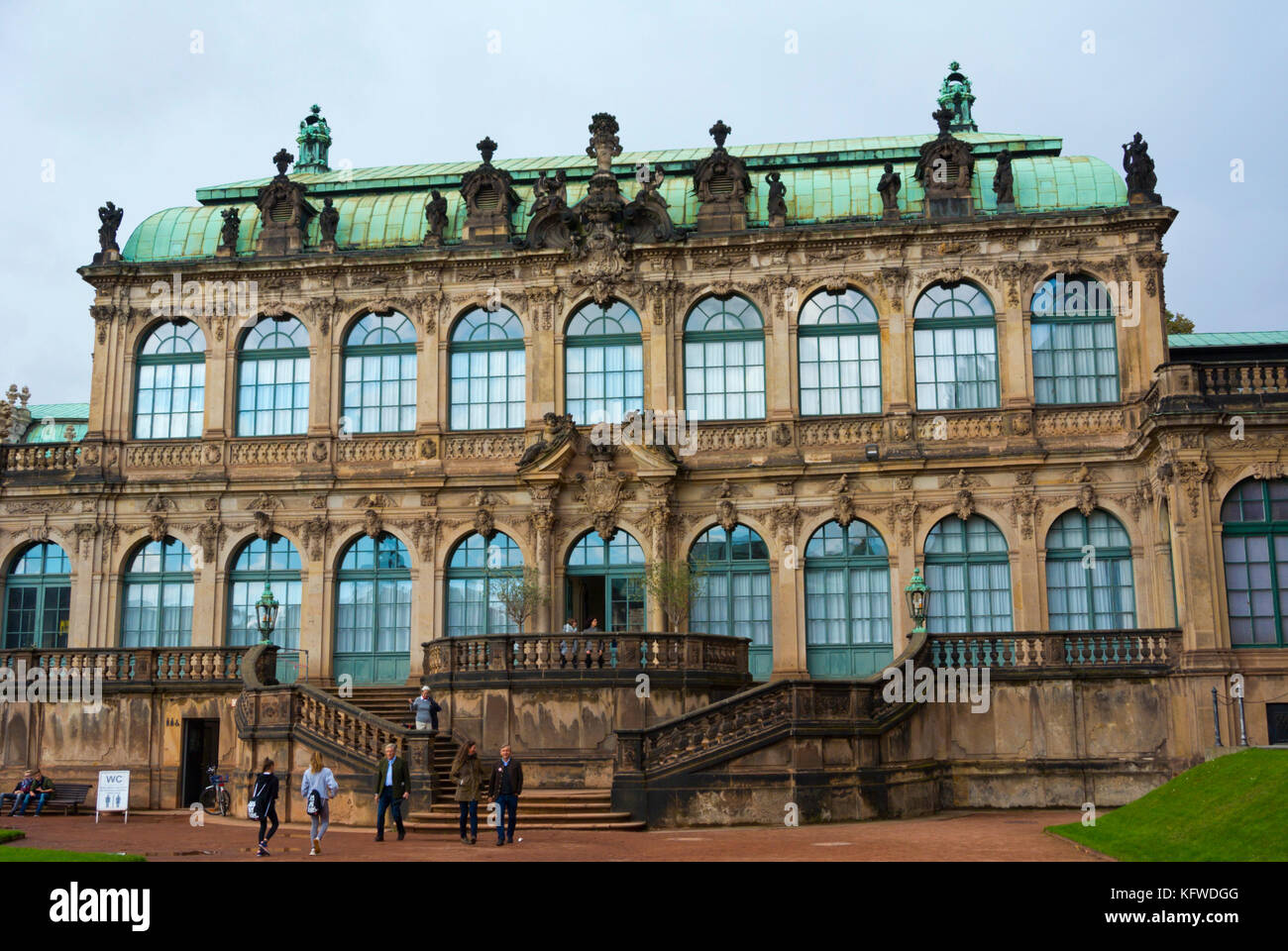 Nymphenbad, museum, Zwinger, Dresden, Saxony, Germany Stock Photo