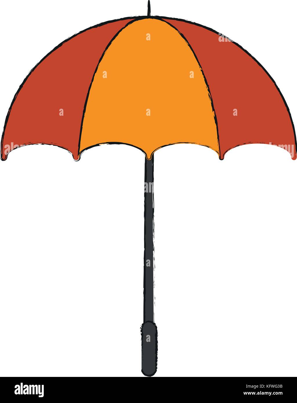 umbrella striped icon image Stock Vector Image & Art - Alamy