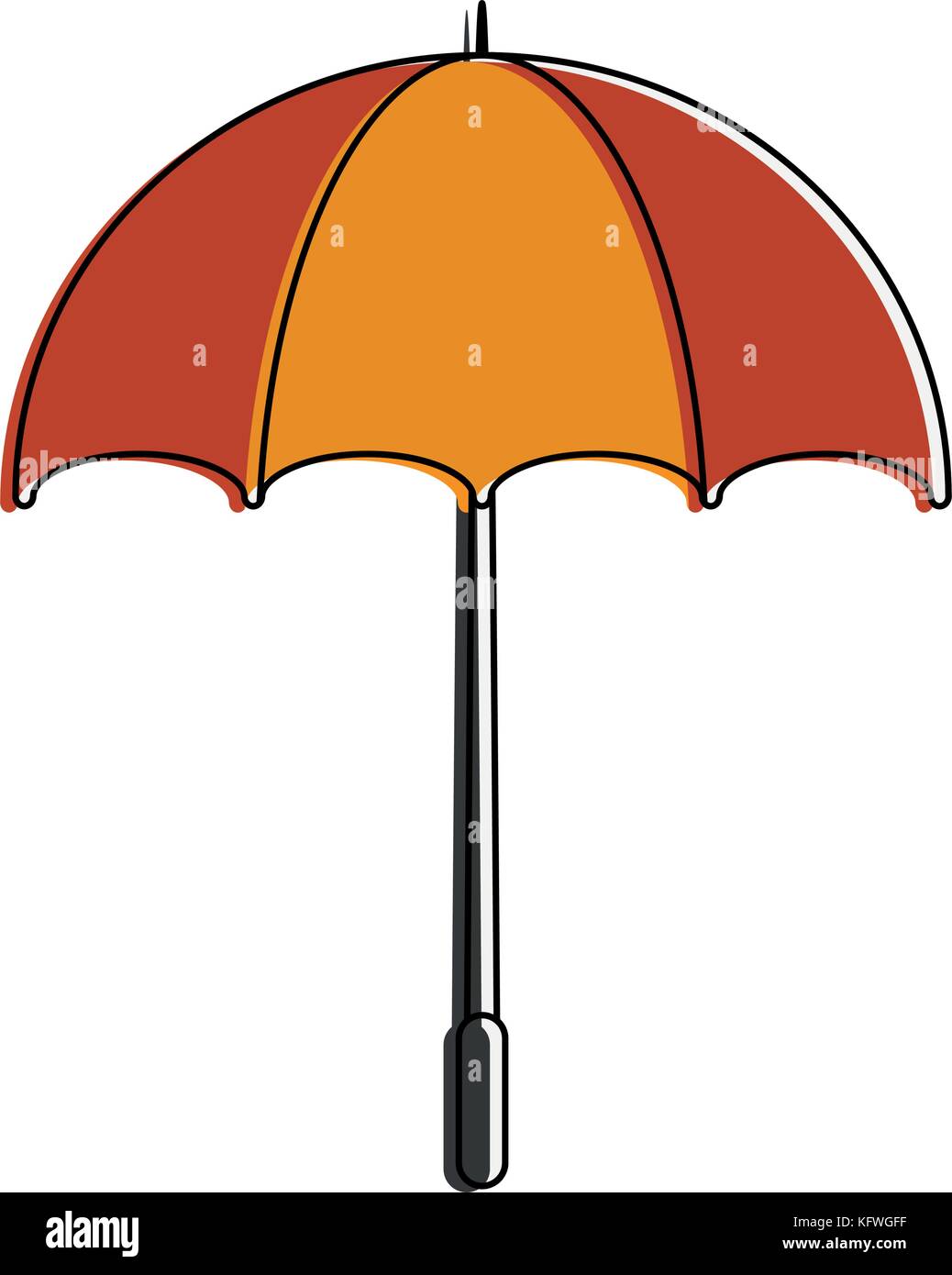 umbrella striped icon image Stock Vector Image & Art - Alamy