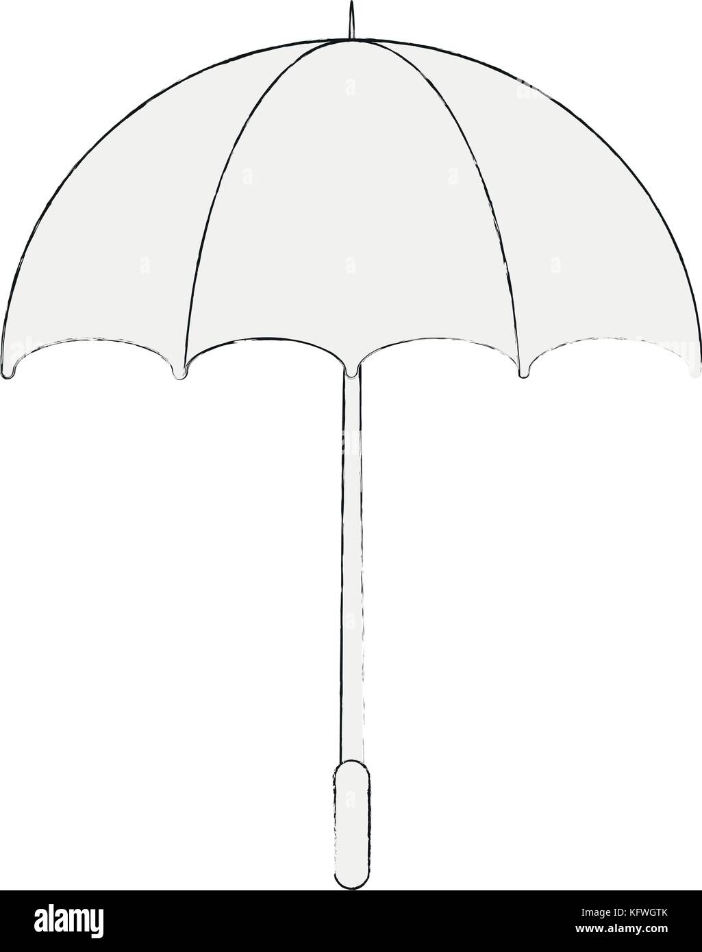 umbrella striped icon image Stock Vector Image & Art - Alamy