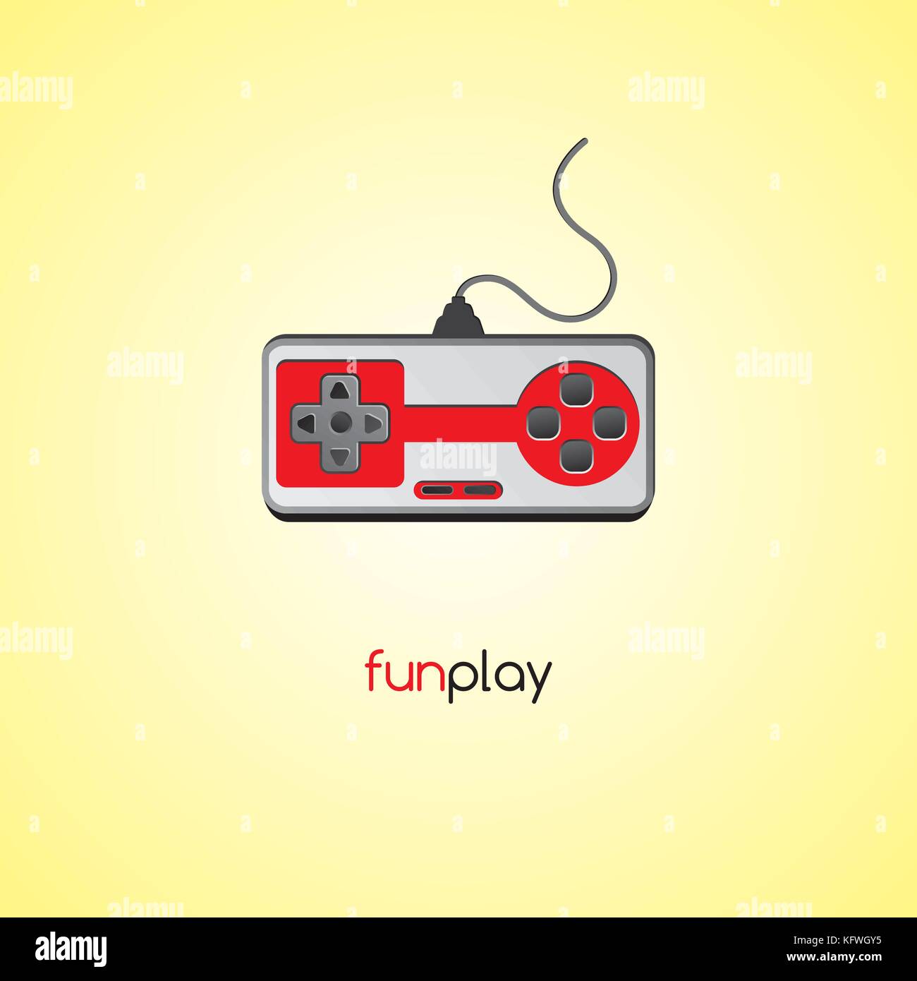 editable video game console theme vector graphic art design ...
