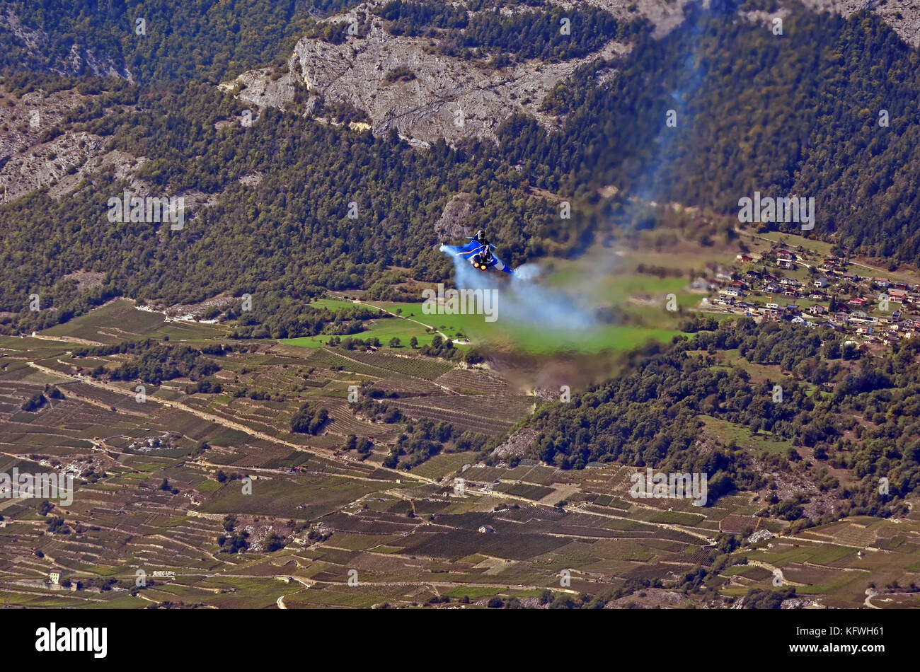 Sion Switzerland September 15 Dassault Rafale In The Breitling Air Show September 15 2017