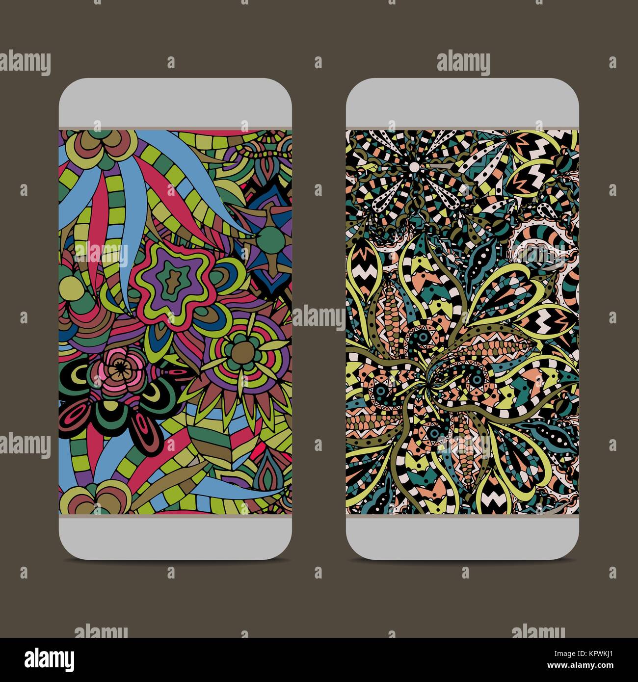 Seamless vector illustration with dream catchers iPhone 11 case Seamless vector illustration with dream catchers iPhone 11 case