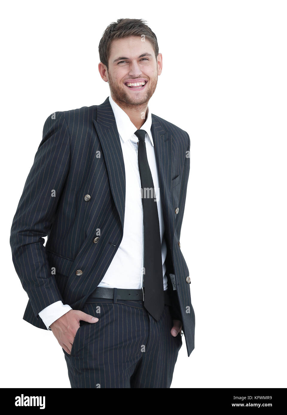 portrait of confident business man Stock Photo - Alamy