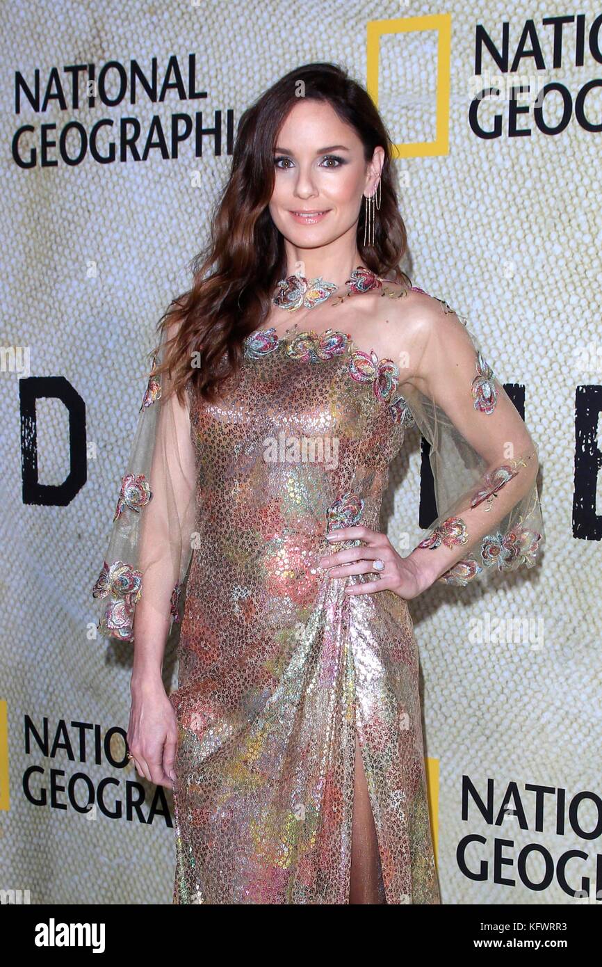 Los Angeles, CA, USA. 30th Oct, 2017. Sarah Wayne Callies at arrivals