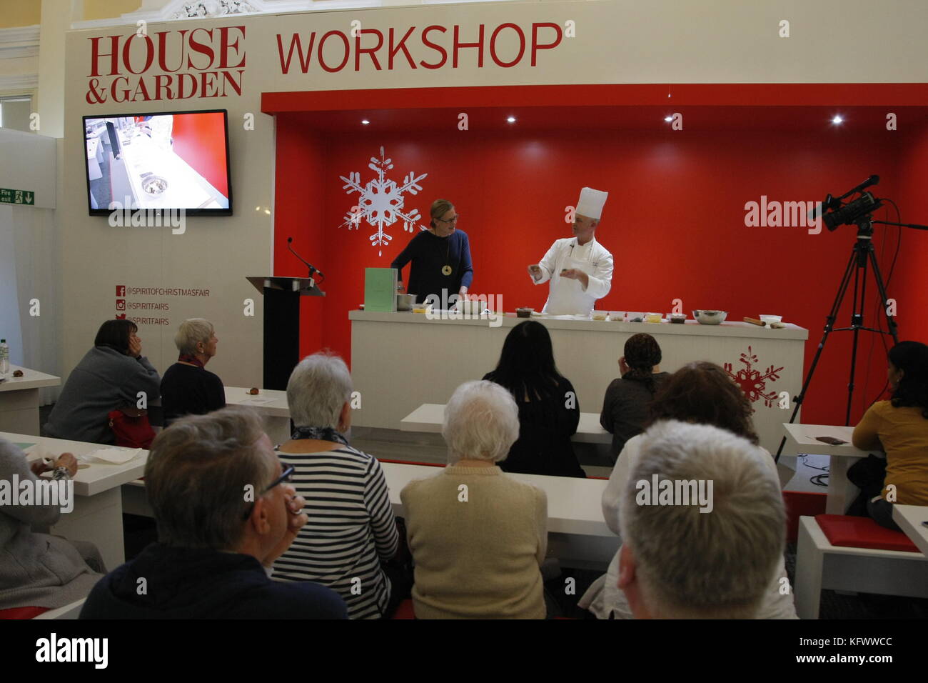 Kensington, UK. 01st Nov, 2017. London Claridges Executive chef, Martyn
