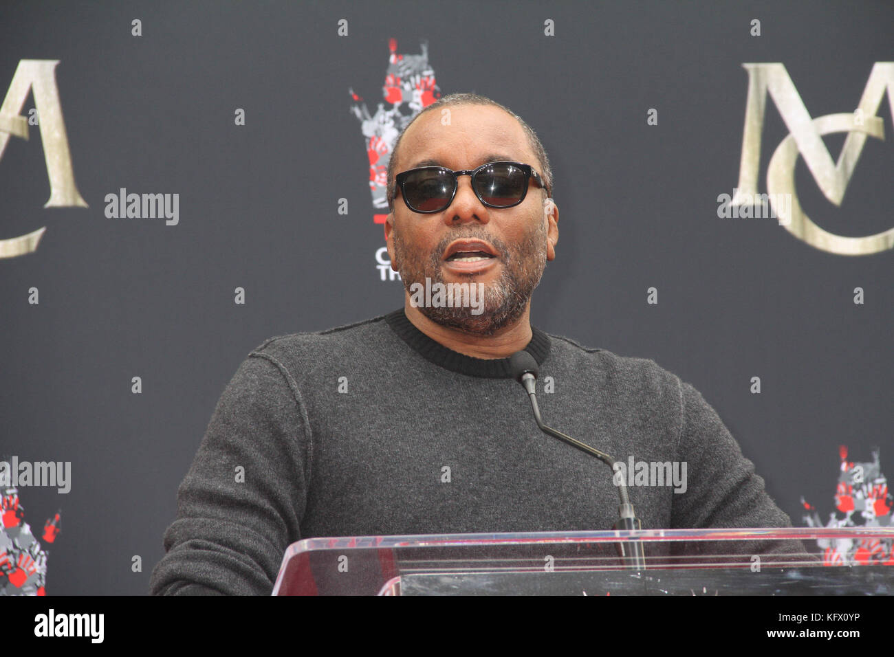 Lee Daniels 11/01/2017 Mariah Carey Hand and Footprint Ceremony held at