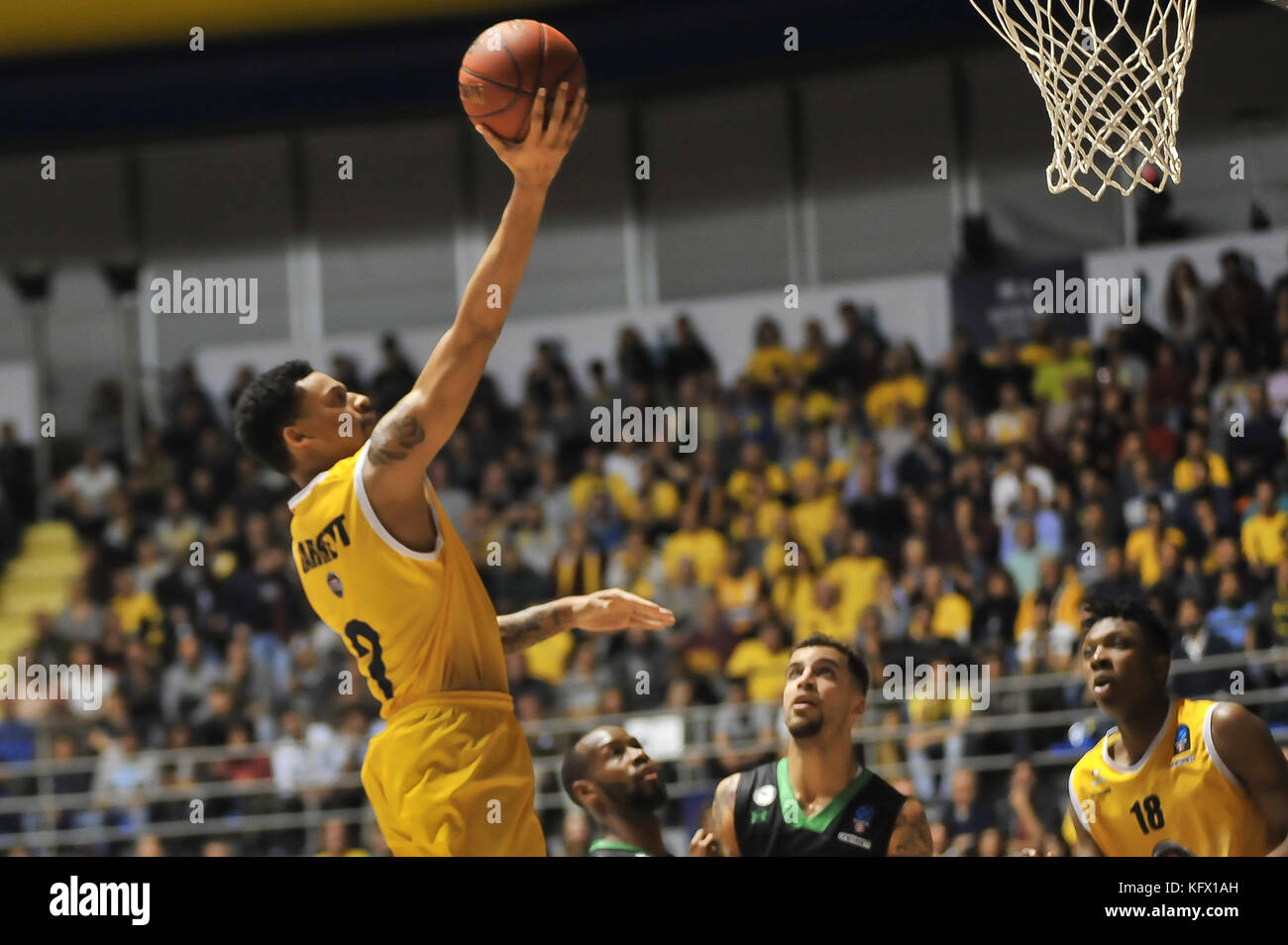 Turin, Italy. 1st Nov, 2017. Diante Garret (Fiat Auxilium Torino