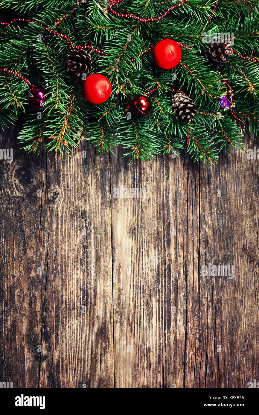 Gift decoration on fir tree hi-res stock photography and images - Alamy