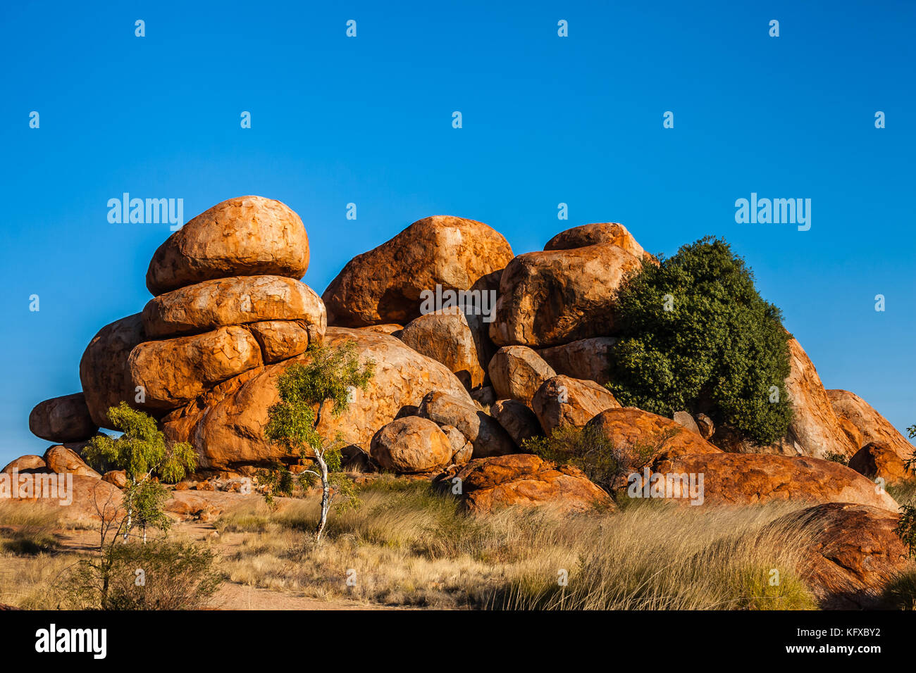 Devils Marbles (Karlu Karlu) Conservation Reserve, Northern Territory, Australia Stock Photo