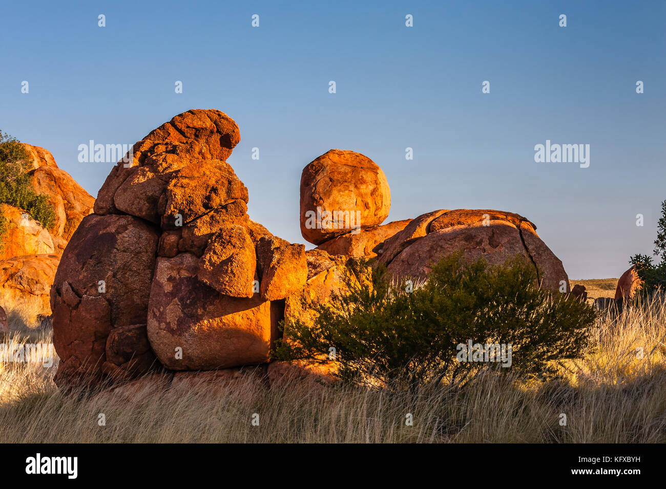 Devils Marbles (Karlu Karlu) Conservation Reserve, Northern Territory, Australia Stock Photo