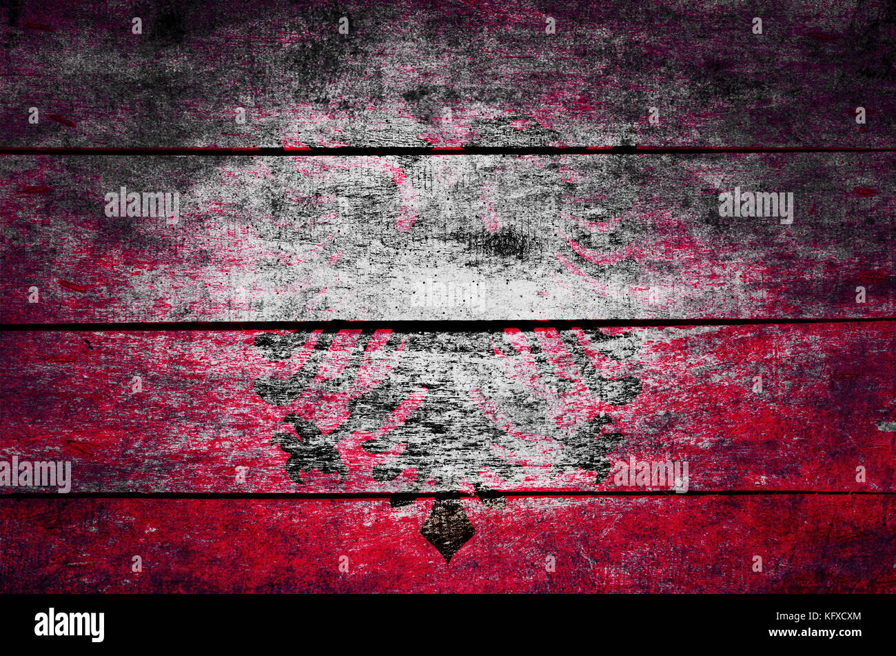 wooden texture surface with old painted flag Stock Photo - Alamy