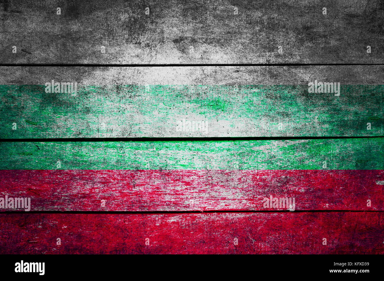 wooden texture surface with old painted flag Stock Photo - Alamy